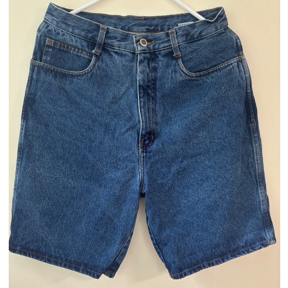 Vintage Bill Blass High Waisted Denim Shorts Sz. 12 Americana, Coastal Grandma